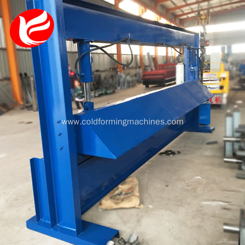 4 meter hydraulic plate shearing roll forming machine